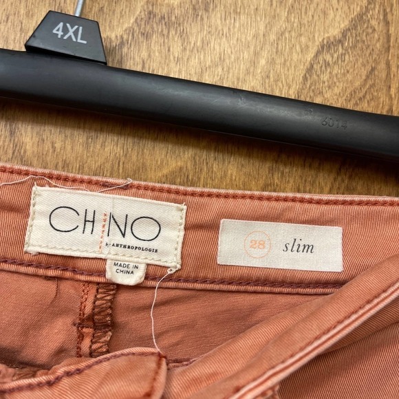 CHINO by Anthropologie pants size 28 - Picture 2 of 7